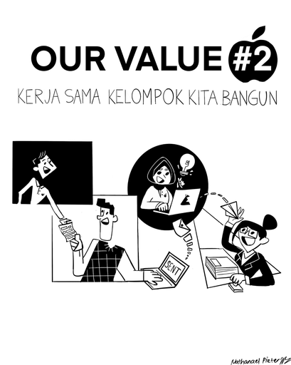 OUR VALUE 2 - KERJA SAMA KELOMPOK KITA BANGUN