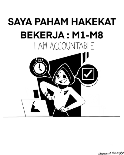SAYA PAHAM HAKEKAT BEKERJA - I AM ACCOUNTABLE